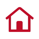 House symbol - Red